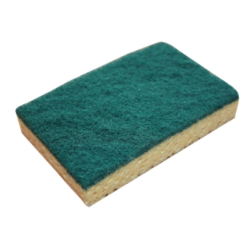 Eponge Végétale Grattante - 120 x 90 mm - Lot de 10 Eponge Végétale Grattante - 120 x 90 mm - Lot de 10