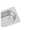 Bac Gastro GN 1/9 Inox - Dubina 65 mm - 0,6 L