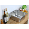 Bac Gastro GN 1/2 Inox - Dubina 150 mm - 9,5 L - Dynasteel