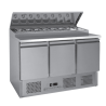 Saladette Compacte - 3 Vrata s Krovnim Otvaranjem - Dynasteel