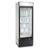 Vitrine zamrzivač vertikalni bijeli - 1 staklena vrata - 412L - TEFCOLD