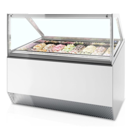 Vitrine za sladoled s ventilacijom s ravnim prednjim dijelom - TEFCOLD MILLENNIUM ST16 | Fourniresto