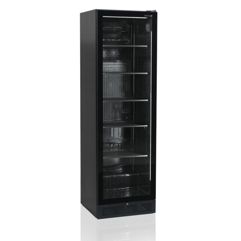 Armoire Réfrigérée Noire - Porte Vitrée 347L TEFCOLD : Stockage optimal et présentation élégante de vos produits Armoire Réfrigérée Noire - Porte Vitrée 347L TEFCOLD : Stockage optimal et présentation élégante de vos produits
