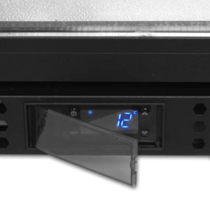 Hladnjak sa staklenim vratima - 118 L TEFCOLD: elegancija i praktičnost za vaše svježe proizvode