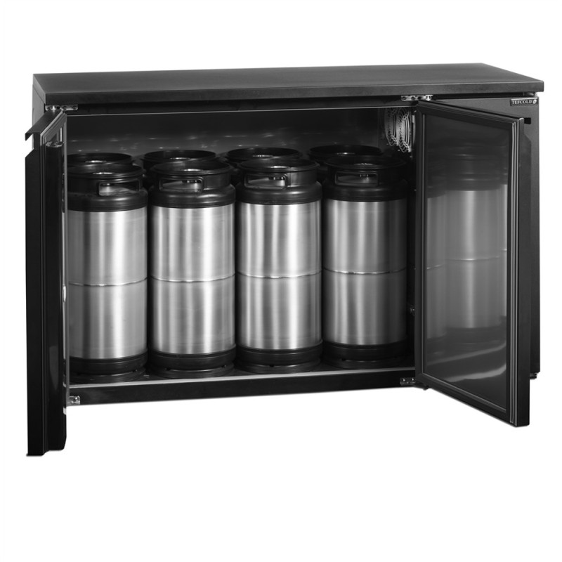 Keg Cooler - 2 Solid Doors - 359L TEFCOLD: Optimal storage for catering professionals Keg Cooler - 2 Solid Doors - 359L TEFCOLD: Optimal storage for catering professionals