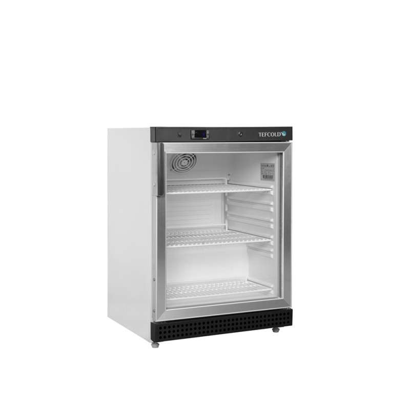 Armoire Réfrigérée Positive Vitrée Blanc 119 L TEFCOLD - Éclairage LED & Thermostat Electronique. Armoire Réfrigérée Positive Vitrée Blanc 119 L TEFCOLD - Éclairage LED & Thermostat Electronique.