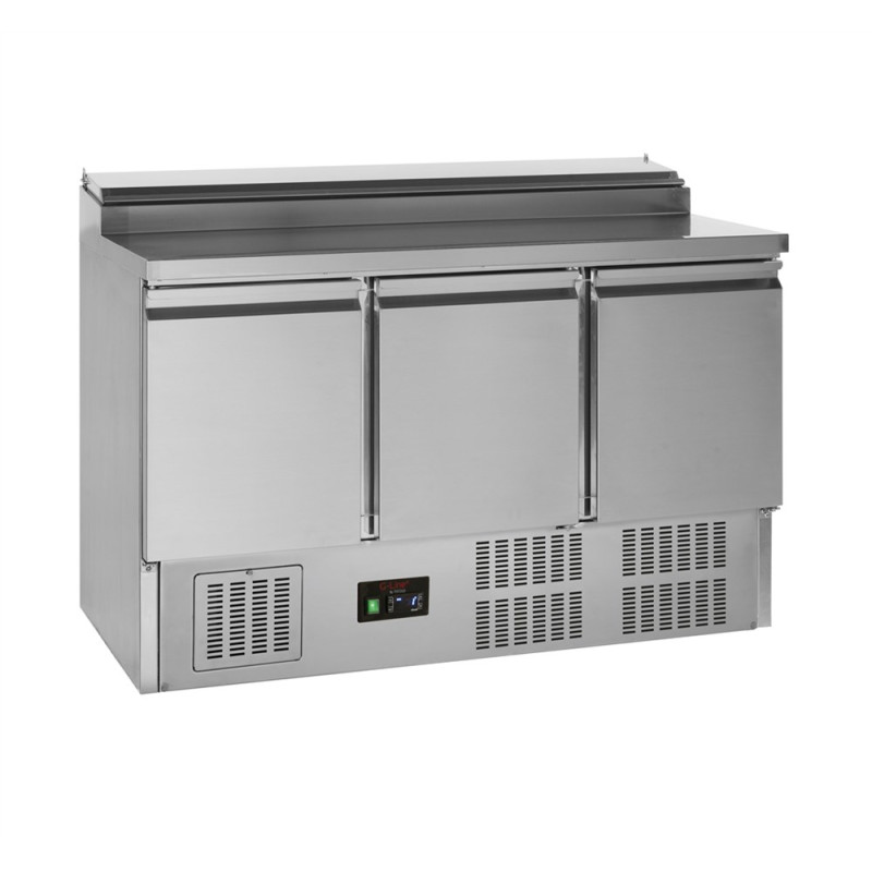 Refrigerated Saladette GN 1/1 Stainless Steel TEFCOLD - 3 Doors 320 L Refrigerated Saladette GN 1/1 Stainless Steel TEFCOLD - 3 Doors 320 L
