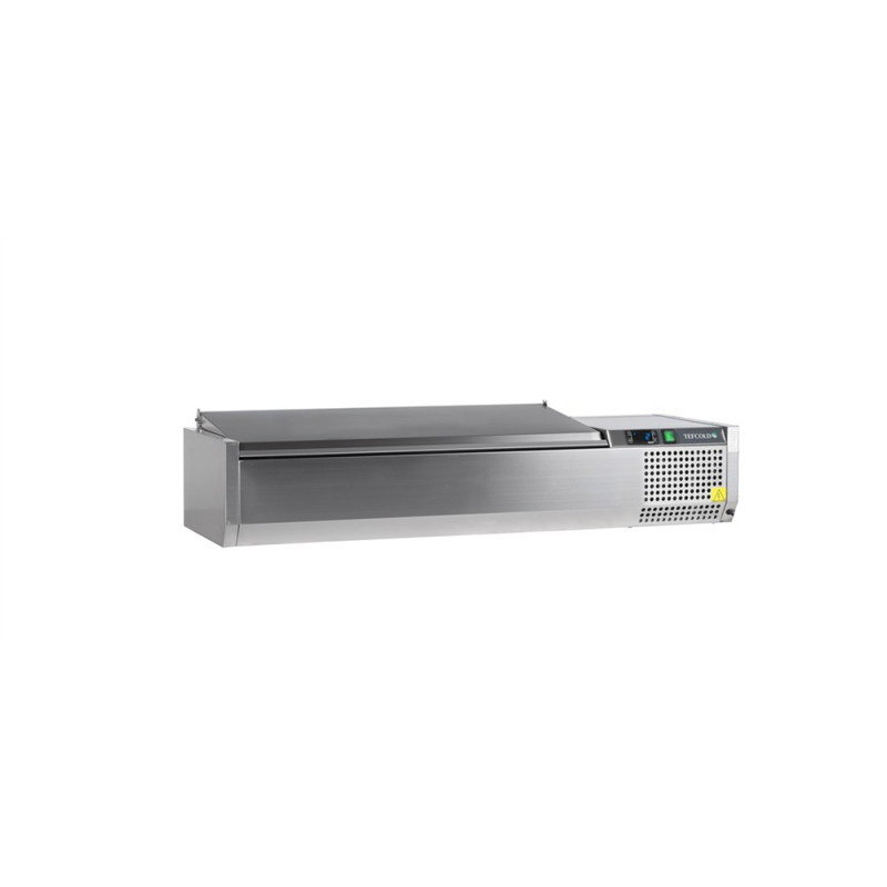 Saladette Inox TEFCOLD - Statički - 5 GN 1/4