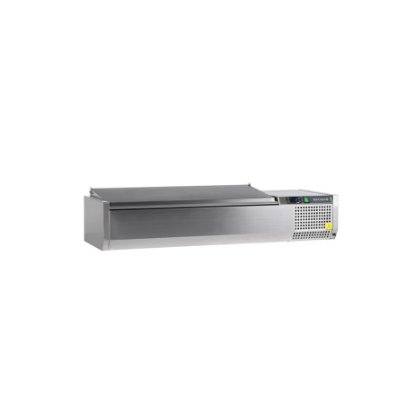 Saladette Inox TEFCOLD - Statički - 5 GN 1/4