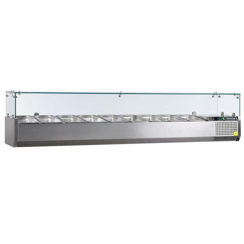 Saladette à Poser - Statique - 9 GN 1/3 - 78 L - TEFCOLD
