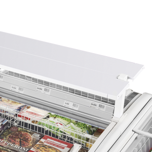 Zamrzivač 2 Poklopca Zakrivljeno Staklo 1255L TEFCOLD - Optimiziran prostor, idealno očuvanje