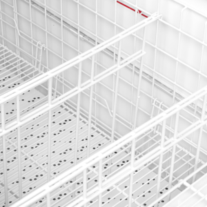 Réfrigerator Zamrzivač Poklopac Zakrivljeno Staklo - Crna - 584 L - TEFCOLD