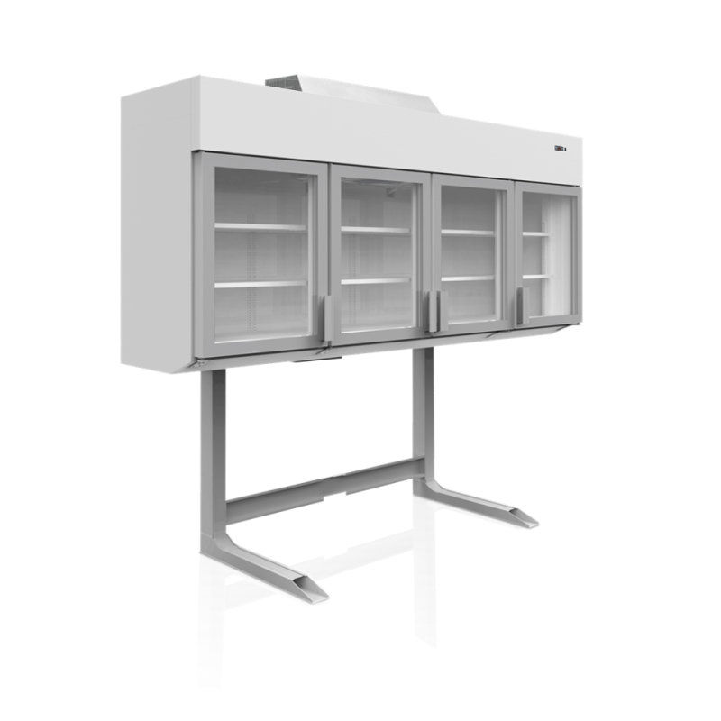 Congélateur Armoire Mural Blanc 650L 4 Portes TEFCOLD - Froid Ventilé - Polyvalent Congélateur Armoire Mural Blanc 650L 4 Portes TEFCOLD - Froid Ventilé - Polyvalent
