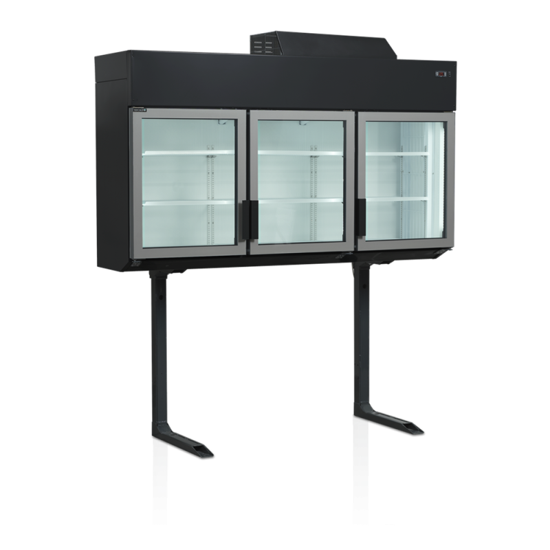 Congélateur Armoire Mural Noir TEFCOLD - 628L | Supermarché Congélateur Armoire Mural Noir TEFCOLD - 628L | Supermarché
