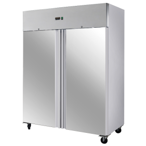 Pozitivni rashladni ormar 1400 L Inox GN 2/1 – 2 vrata