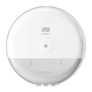 Distributer Mini Toaletnog Papira Tork SmartOne® Bijeli - Učinkovita distribucija lista po listu za profesionalne sanitarije