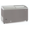 Congelator s inox izgledom s kliznim staklenim vratima - 500 L - TENSAI