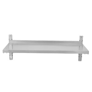 Zidna polica od nehrđajućeg čelika - D 1000 x Š 400 mm | Dynasteel