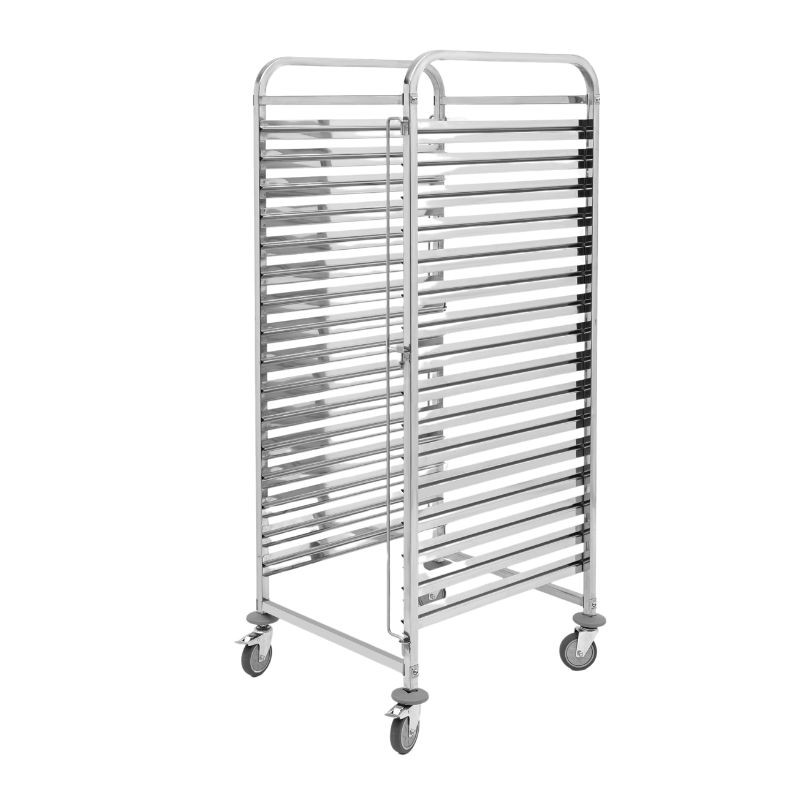 Inox kolačarska kolica s 16 razina Dynasteel – Optimizirano skladištenje za profesionalnu kuhinju Inox kolačarska kolica s 16 razina Dynasteel – Optimizirano skladištenje za profesionalnu kuhinju