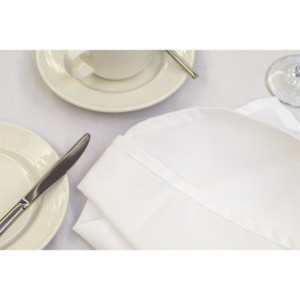 Stolnjak Bijeli Okrugli Mitre Essentials 2300mm - Elegancija i Kvaliteta