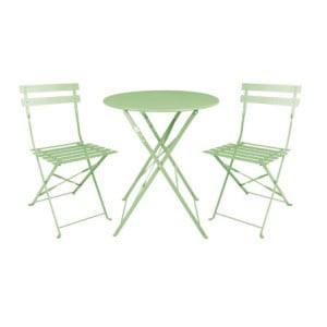Light Green Steel Folding Chairs - Comfort and Durability
