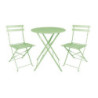 Light Green Steel Folding Chairs - Comfort and Durability