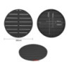 Okrugli stolni pladanj od crnog aluminija Bolero 580mm - Moderan i otporan