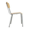 Galvanizirana drvena stolica - Set od 4 Bolero