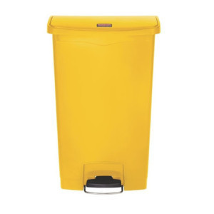 Velika žuta prednja pedalna kanta 68 L Rubbermaid: Besprijekorna higijena i profesionalna praktičnost
