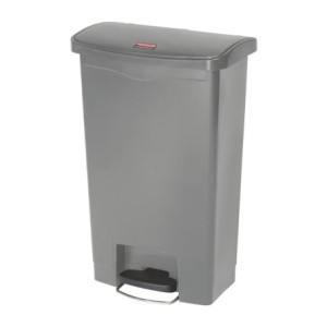 Koš za smeće s prednjim pedalom siv 50L - higijenski i praktičan | Rubbermaid