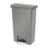 Poubelle à Pédale Frontale Grise 50L - Higijenski & Praktično | Rubbermaid