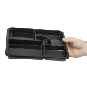 Pladnjevi za posluživanje hrane koji se mogu reciklirati Faerch 263 x 201 mm - Paket od 90