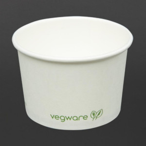 Posude za tople namirnice biorazgradive 110 m - Paket od 1000 Vegware - Praktične i ekološki prihvatljive