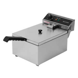 Friteza Profesionalna 10 L 3000 W Inox — Termostat