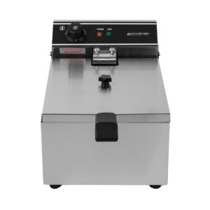 Friteza Profesionalna 10 L 3000 W Inox — Termostat
