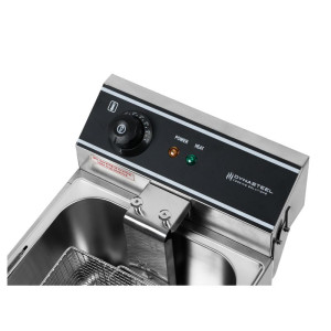 Friteza Profesionalna 10 L 3000 W Inox — Termostat