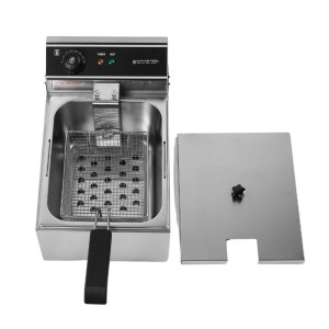 Friteza Profesionalna 10 L 3000 W Inox — Termostat