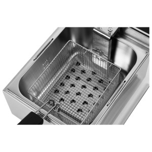 Friteza Profesionalna 10 L 3000 W Inox — Termostat