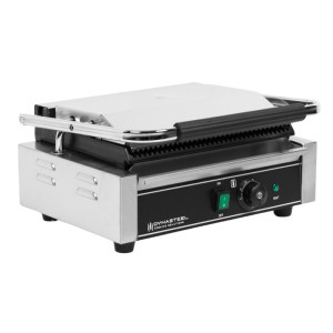 Grill Panini Pro 2200 W Rebrasti 340x220 mm Inox