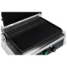 Grill Panini Pro 2200 W Rebrasti 340x220 mm Inox