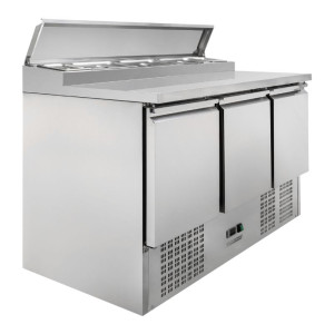 Saladette Compacte - 3 Vrata s Otvorenim Krovom - Dynasteel