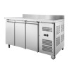 Table Hladnjak 3 Vrata GN1/1 - Dubina 700 s Naslonom - Dynasteel