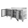 Table Hladnjak 3 Vrata GN1/1 - Dubina 700 s Naslonom - Dynasteel