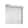 Table Hladnjak 3 Vrata GN1/1 - Dubina 700 s Naslonom - Dynasteel