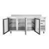 Table Hladnjak 3 Vrata GN1/1 - Dubina 700 s Naslonom - Dynasteel