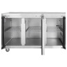 Table Hladnjak 3 Vrata GN1/1 - Dubina 700 s Naslonom - Dynasteel