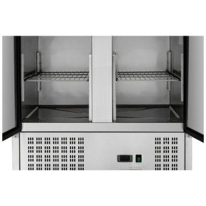 Saladette Compacte 2 Vrata - S Kliznim Poklopcem - Dynasteel