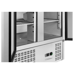 Saladette Compacte 2 Vrata - S Kliznim Poklopcem - Dynasteel