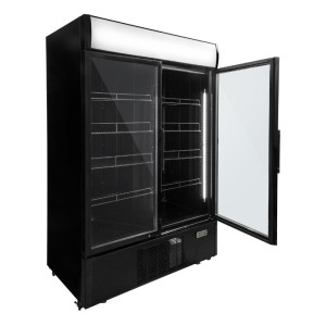 Vitrine za piće s hlađenjem - 2 vrata - 1000 L - Dynasteel