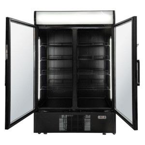 Vitrine za piće s hlađenjem - 2 vrata - 1000 L - Dynasteel